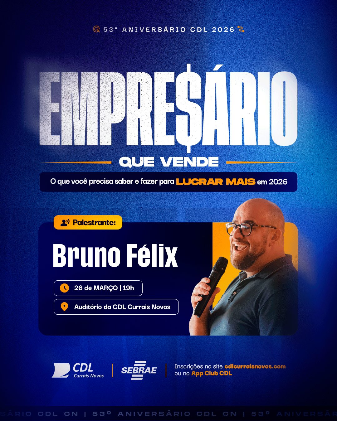 Banner do evento Posse